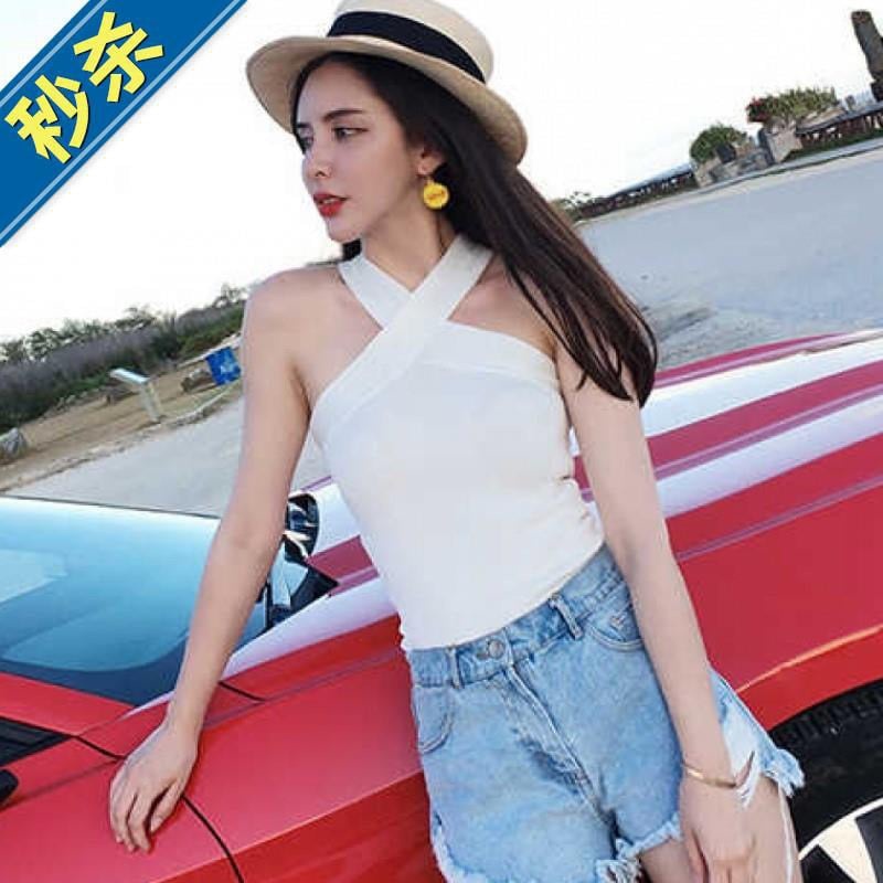 áo chéo cổ co dãn HOT hè chấy vải díp dáng ôm