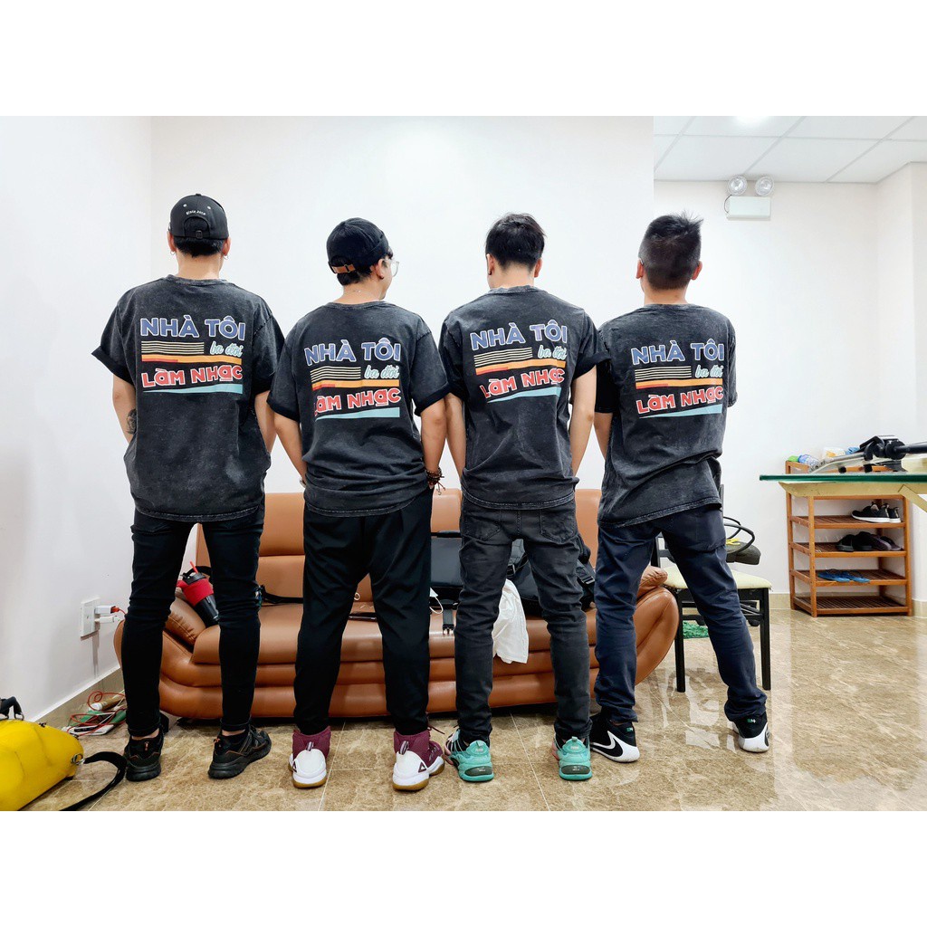  ÁO THUN NHÀ TÔI BA ĐỜI LÀM NHẠC - PRODUCER T-SHIRT