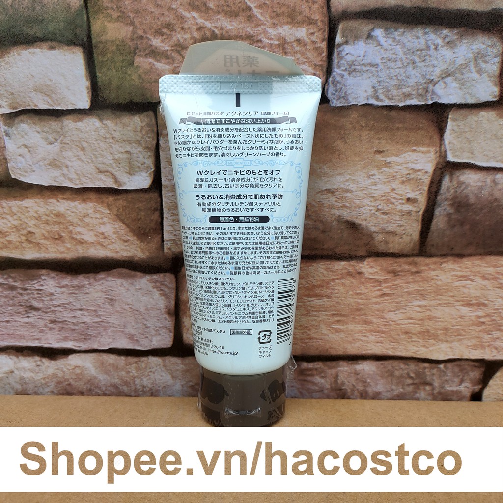 Sữa Rửa Mặt Rosette Thiên Nhiên 120g có nhiều màu | BigBuy360 - bigbuy360.vn