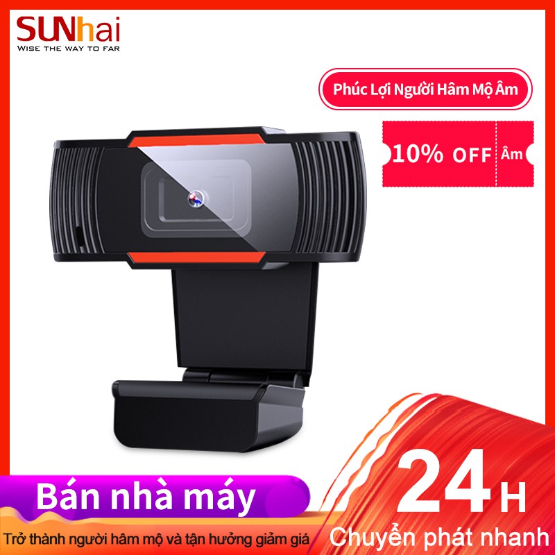 Webcam Camera HD 1080P 480P có MIC cho máy tính tiện dụng