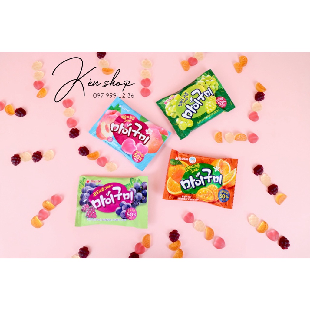 Kẹo dẻo vị đào Orion Hàn Quốc