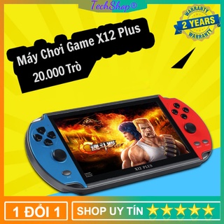 Máy Chơi Game X12 Plus - Màn Hình Full HD - 7.1 Inch- Tích Hợp 20.000 Trò - Xem Phim,Nghe Nhạc - Có Sẵn Thẻ Nhớ 16GB