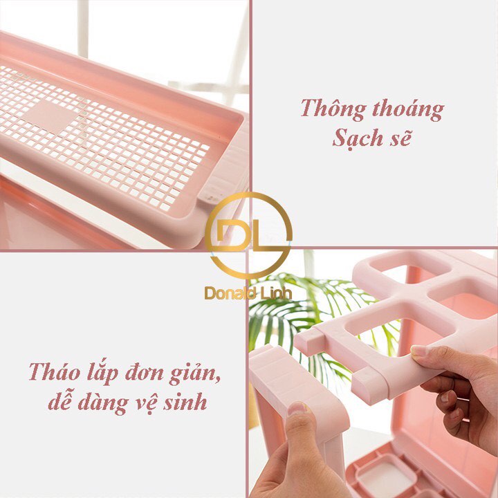 Kệ đựng gia vị nhà bếp 2 tầng tiện lợi Việt Nhật 5566, kệ đựng đồ nhà tắm, úp chén bát đa năng tiện ích Thị Nắng Store