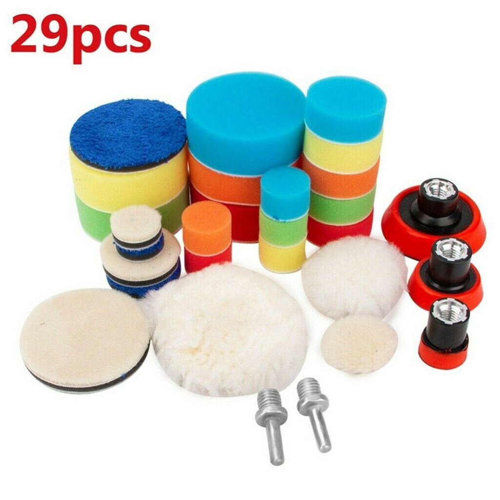 LET Bộ Dụng Cụ Đánh Bóng Xe Hơi Bằng Bọt Biển Tiện Dụng