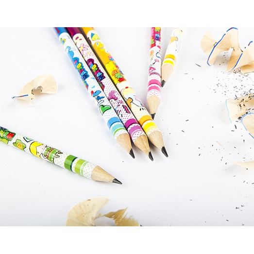 ( 1 Hộp 10 Cây ) Bút Chì Gỗ Đầu Tẩy GP012 HB Thiên Long Camshop