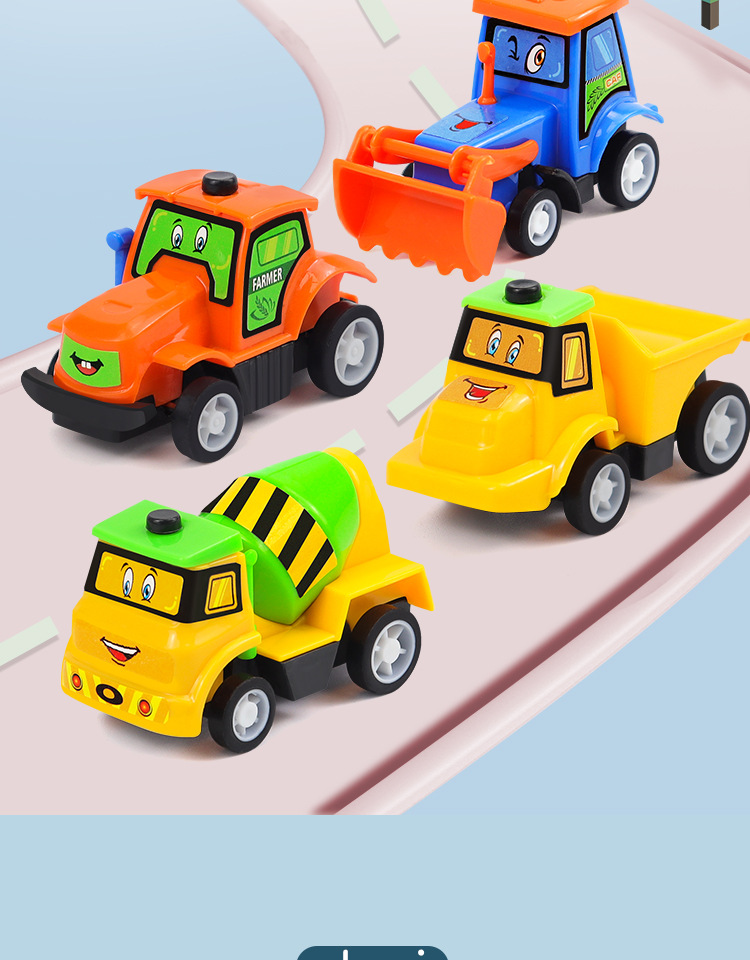 1 Xe Tải Hoạt Hình Đồ Chơi Cho Bé