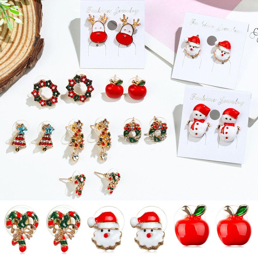 Giá Đỡ Acrylic In Họa Tiết Ông Già Noel Trang Trí Mới