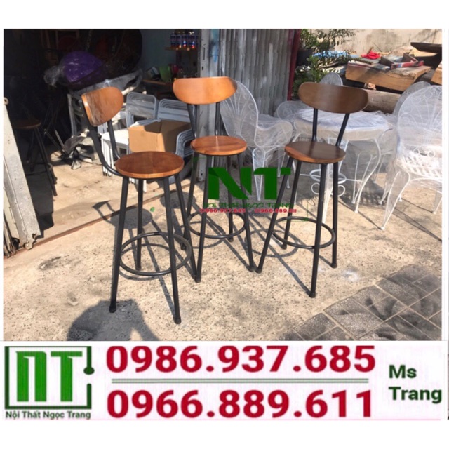 Ghế bar cao thanh lý giá rẻ