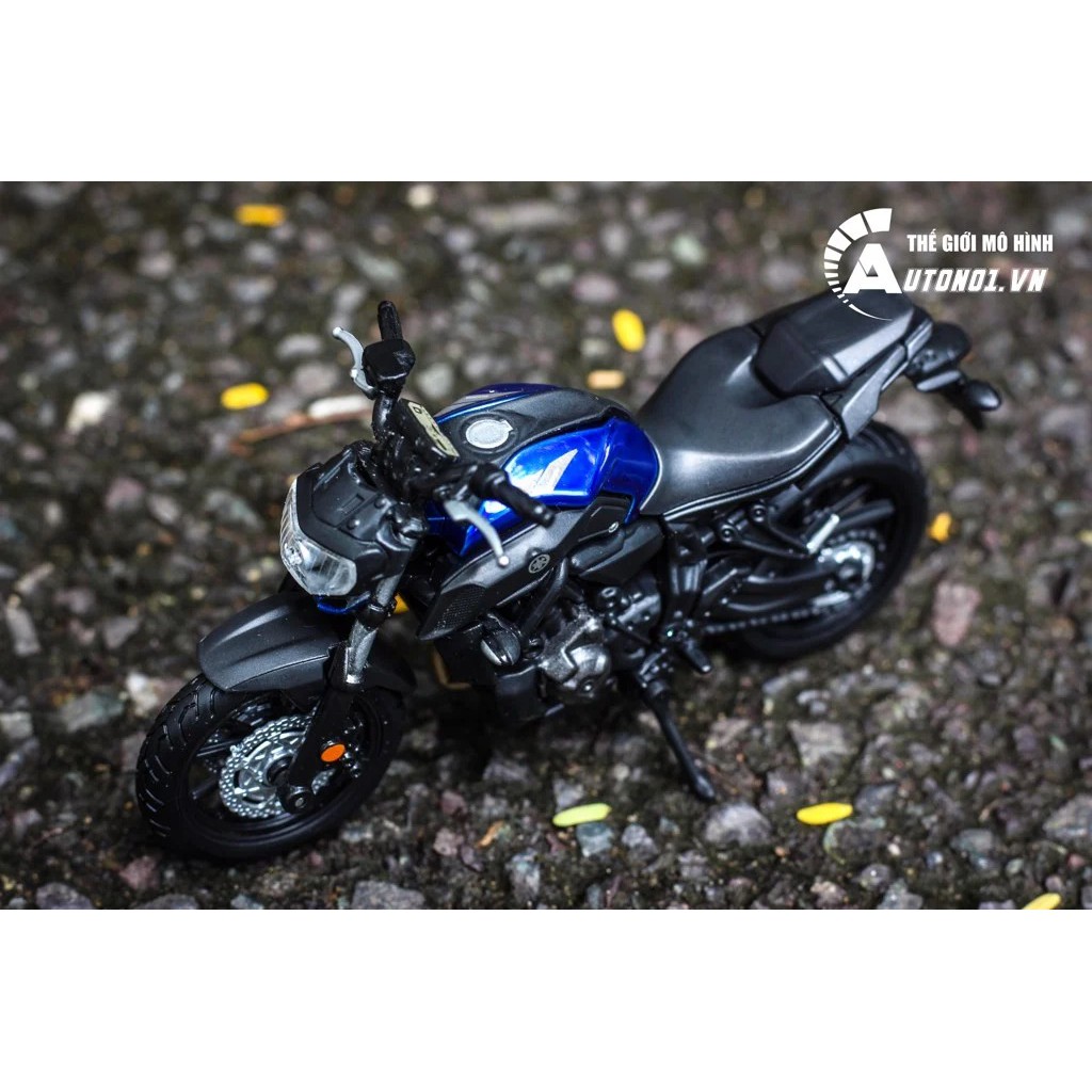 MÔ HÌNH XE YAMAHA MT-07 2018 1:18 MAISTO 7069