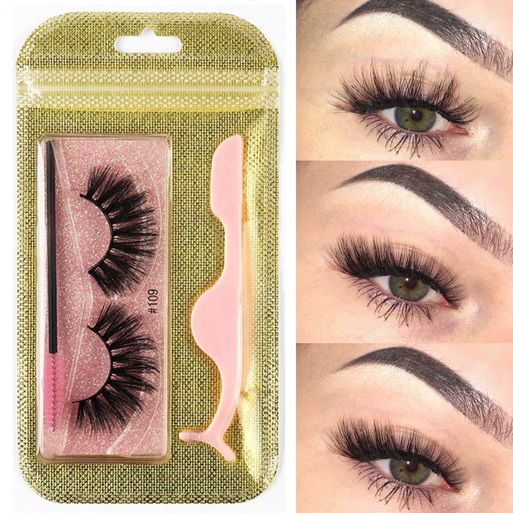 1 Bộ Lông Mi Giả Dài Nhẹ Tự Nhiên