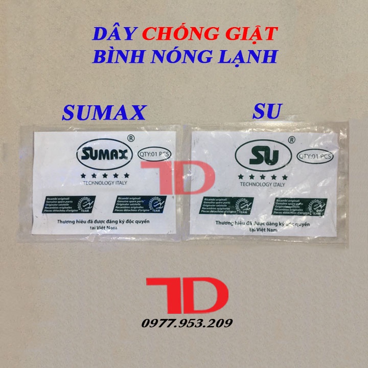 Dây Chống Giật Bình Nóng Lạnh, chống giật quạt làm mát, chống giật máy bơm