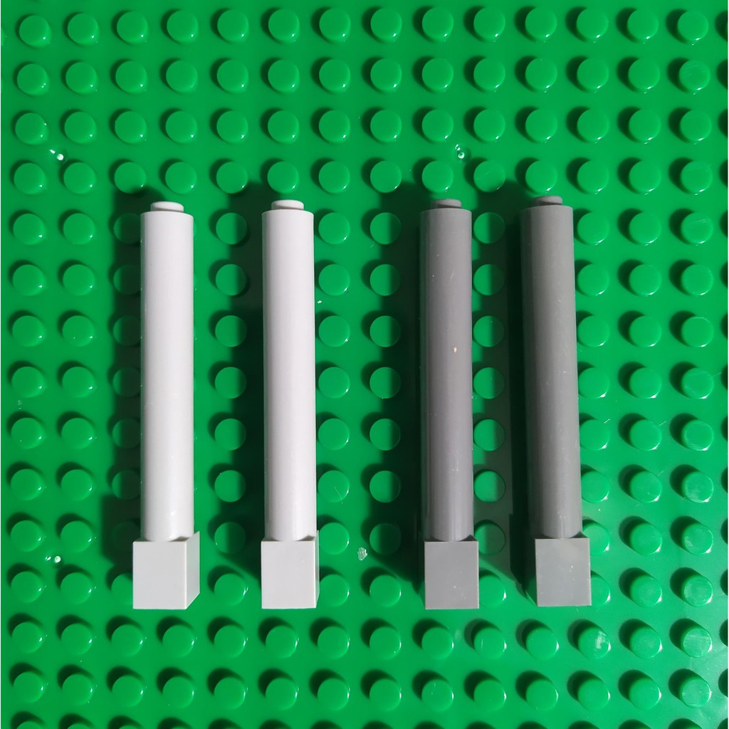 COMBO 2 Gạch Trụ Cao 6 Loại 1x1 NO.911 - Phụ Kiện MOC Tương Thích Part 43888