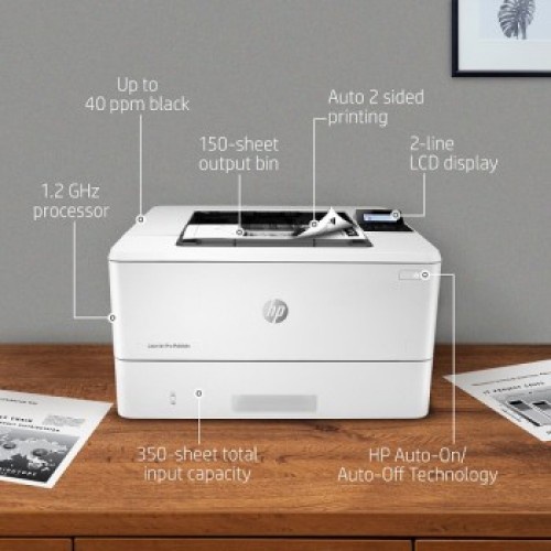 [Mã ELHP500 giảm 10% ] Máy in HP LaserJet Pro M404DW (W1A56A) - In đảo mặt, Wifi