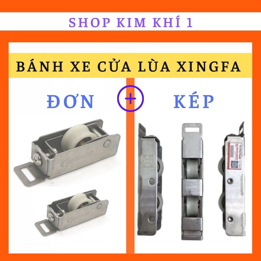 Bánh xe cửa lùa xingfa