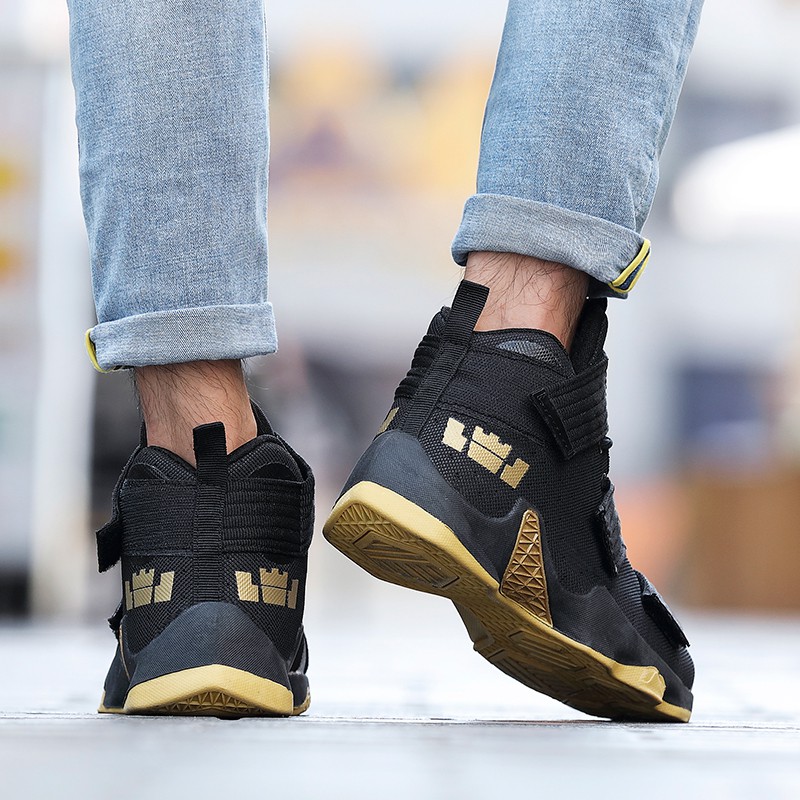 36-45 NBA Famous Player Lebron James Basketball Shoes Soldier 16 Thể Thao Chơi Bóng Rổ Phong Cách Năng Động Trẻ Trung