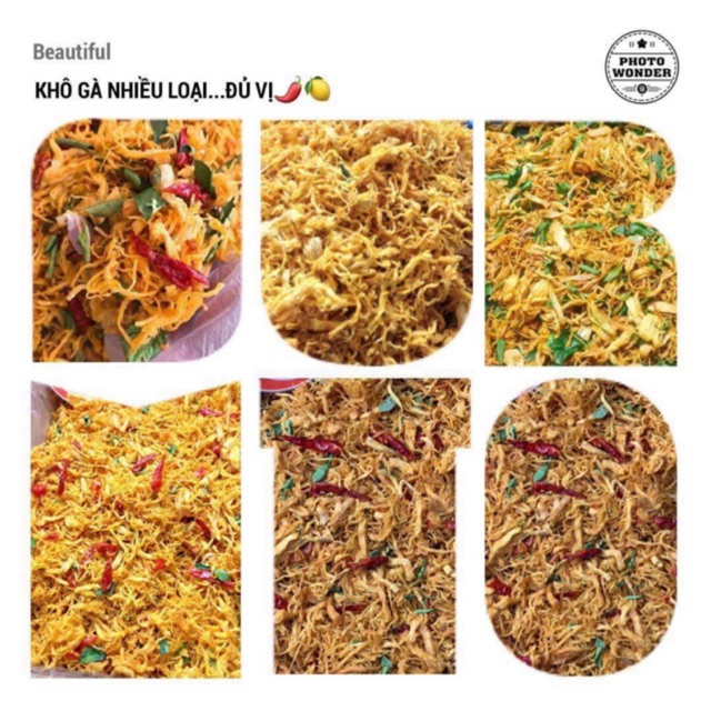 [Mã 156FMCGSALE hoàn 8% đơn 500K] 500g KHÔ GÀ CAY ĐỦ VỊ