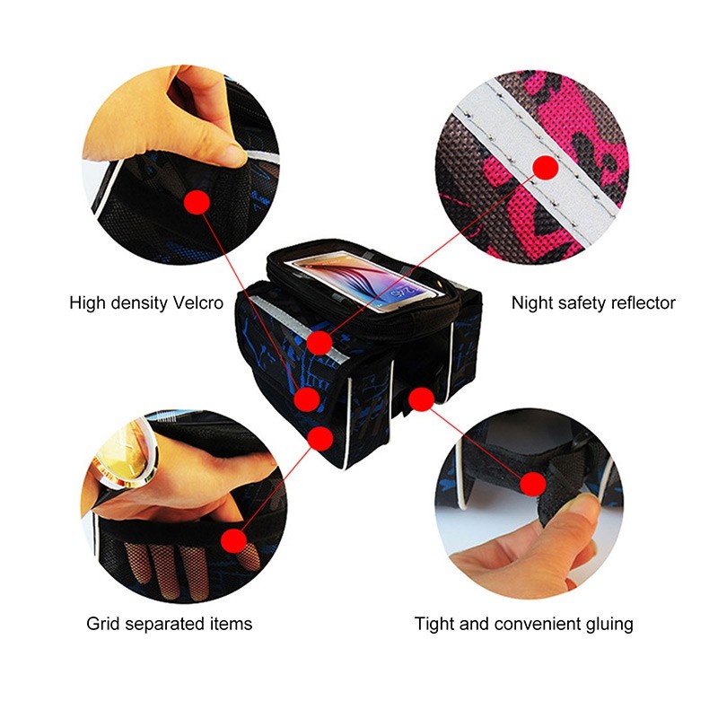 Túi đựng điện thoại di động xe đạp không thấm nước 5,7 inch