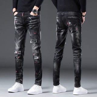 Quần Jean Nam Đẹp ❤️FREESHIP❤️ Quần Bò Nam Rách Gối Chất Liệu Denim Cao Cấp Thời Trang Chuẩn Hàng Shop Tô Tồ Shop -QJN52