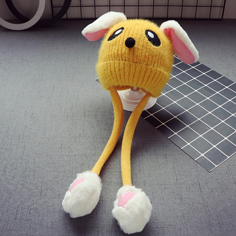 Mũ Trùm Đầu Kiêm Khăn Choàng Cổ Bằng Vải Bông Giữ Ấm Tai Dành Cho Bé Gái