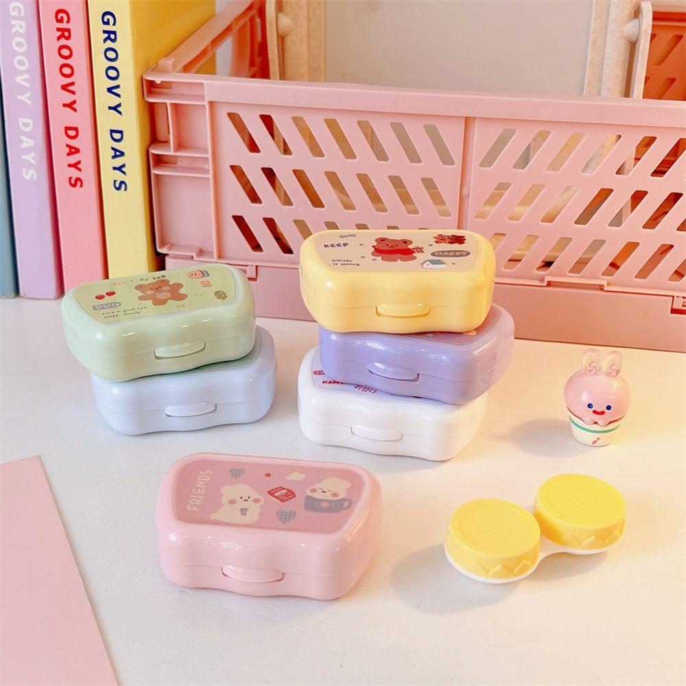 Hộp Nhựa Mini Đựng Kính Áp Tròng Tiện Dụng