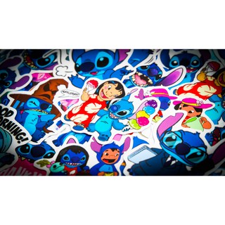Combo Hình dán sticker nhân vật Stitch