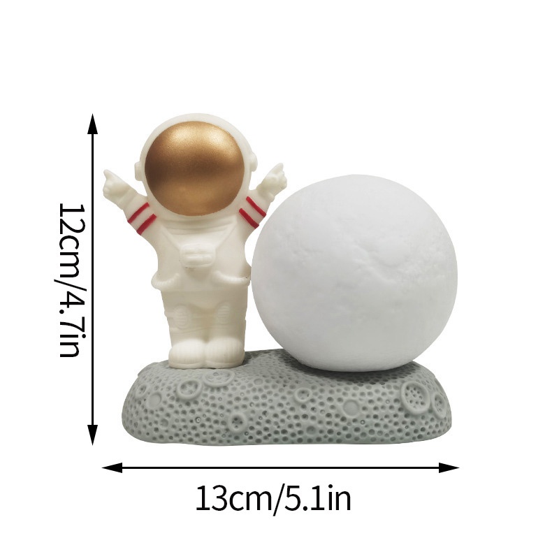 Đèn ngủ để bàn hình mặt trăng hoạt hình dễ thương