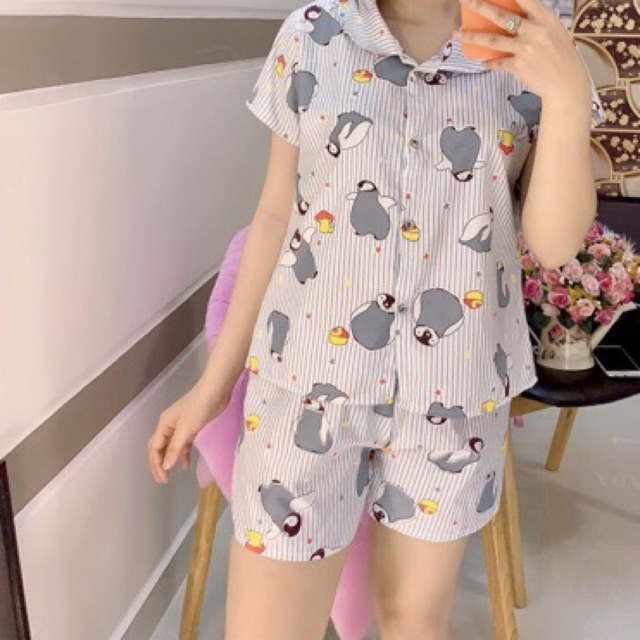 Bộ pijama cộc tay