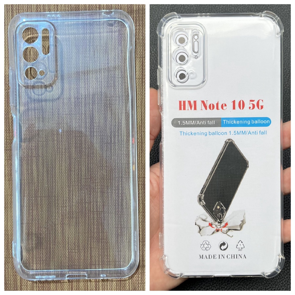 Ốp lưng Xiaomi Note 10 5G / Note 10T 5G chống sốc và dẻo trong bảo vệ cam bền đẹp
