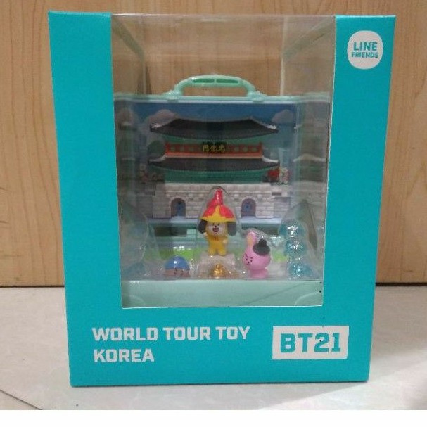 Mô Hình Đồ Chơi Nhân Vật Bt21 World Tour Hàn Quốc