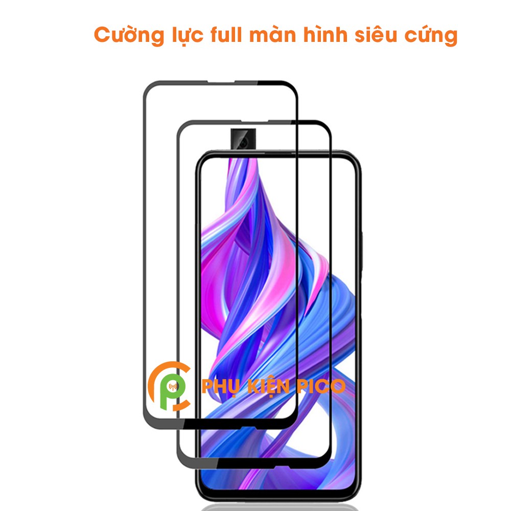 Kính cường lực Honor 9x viền siêu mỏng - Dán màn hình Honor 9x full viền độ cứng 9H