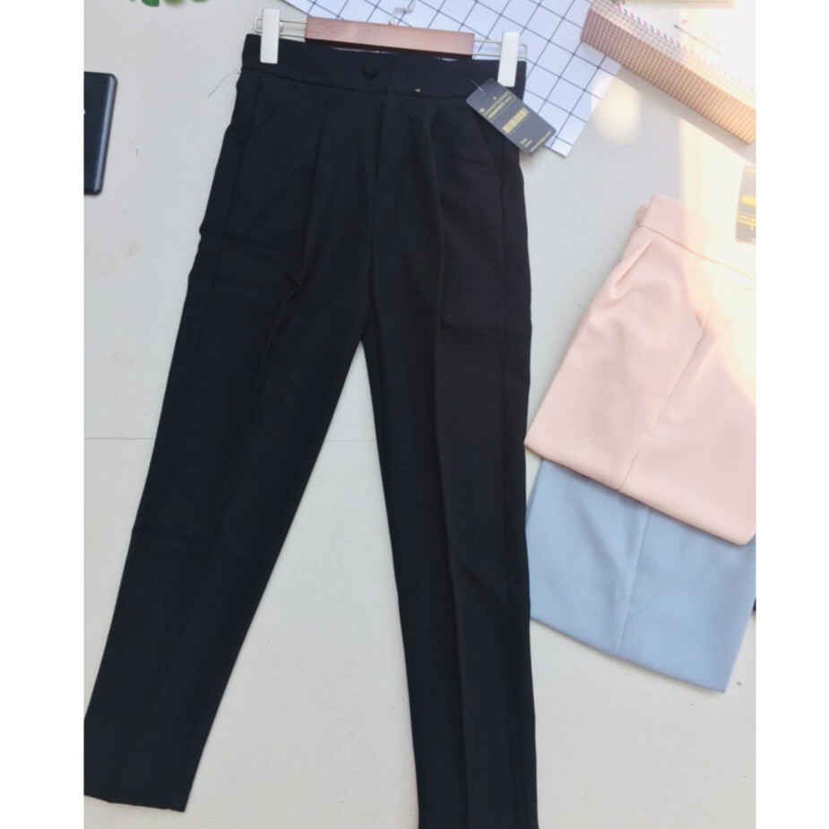 QUẦN BAGGY CÔNG SỞ KHUY BỌC CAO CẤP 8313