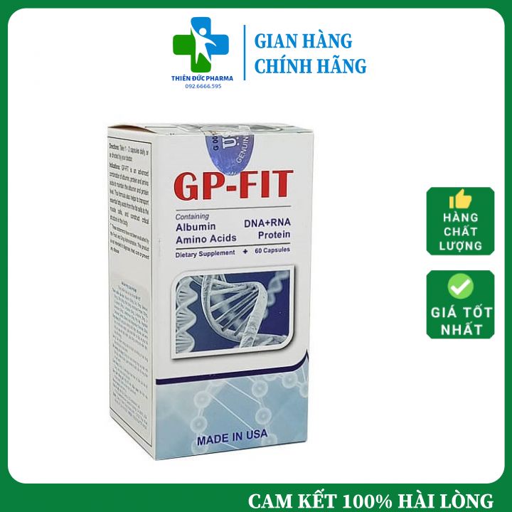 GP-FIT Bổ Sung Dưỡng Chất Tăng Cường Hệ Miễn Dịch, Điều Hòa Hoạt Động Các Tế Bào Trong Máu