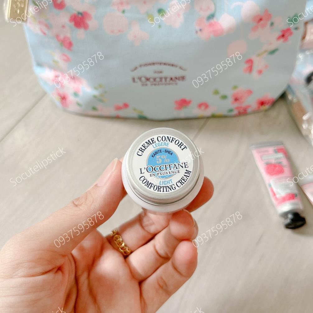 Set Dưỡng L'occitane (2 Kem Dưỡng Da Tay - 1 Kem mặt - 1 Sữa Tắm Cherry Blossom)