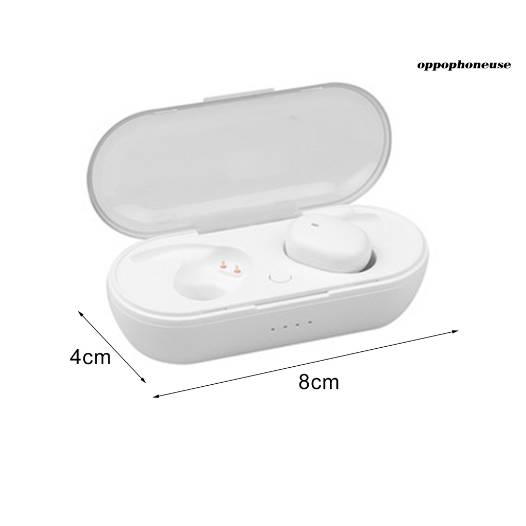 Tai nghe nhét tai thể thao bluetooth 5.0 không dây điều khiển cảm ứng chống thấm nước cho Oppo Y30 Tws
