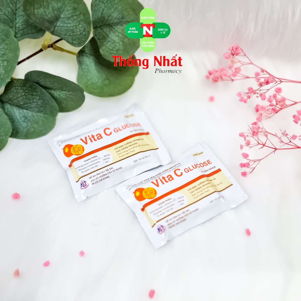 Kẹo C cam tuổi thơ bổ sung Vitamin C Vita C Glucose bịch 24 viên