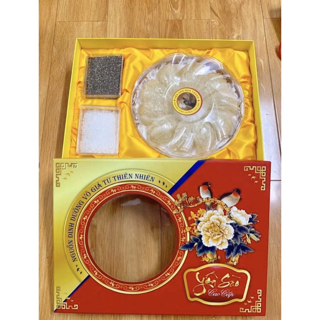 BỘ HỘP HOA MAI MẪU ĐON CÓ 2 KHAY ĐỰNG ĐƯỜNG TÁO (CÓ HỘP NHỰA) | BigBuy360 - bigbuy360.vn