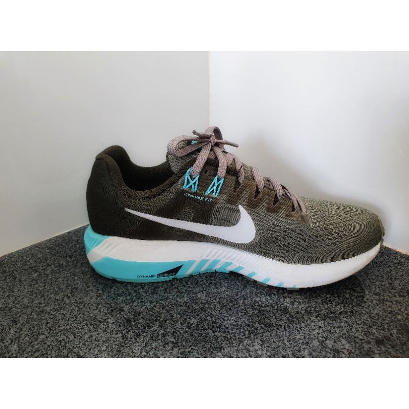 Giày 2hand (Size 37.5 - 23.5cm) - Nike Wmns Air Zoom Structure 21 màu Chocolate