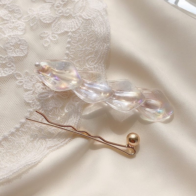 Sét kẹp hoa Lan Trắng 🌷