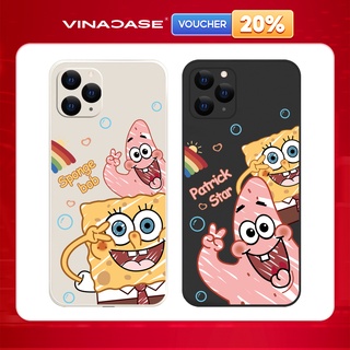Ốp Lưng iPhone 17 Pro Max/11/14 Pro Max/15 Pro Max/16 Pro Max TPU Cạnh Vuông Hình Bọt Biễn