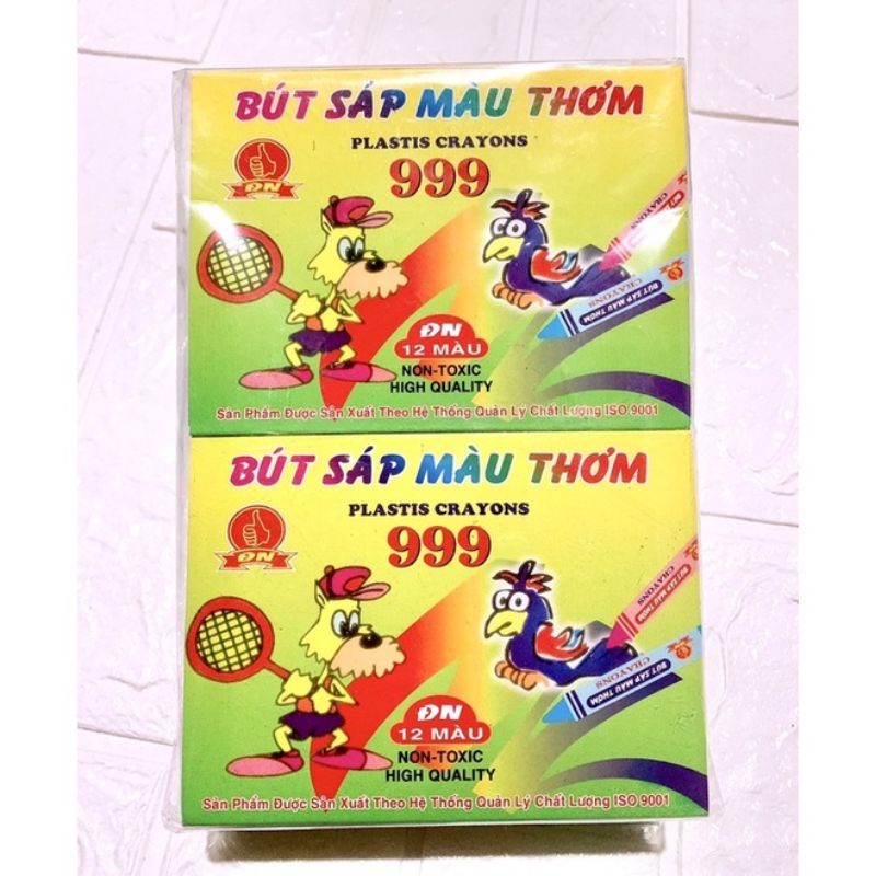 Bút sáp màu thơm cho bé (Hộp 12 màu)