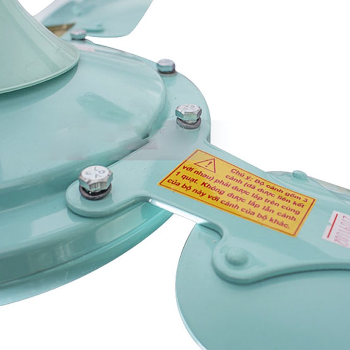 Quạt trần 3 cánh Vinawind QT1400-X có điều khiển từ xa, Cánh nhôm, sải cánh 1400mm - Điện Cơ Thống Nhất
