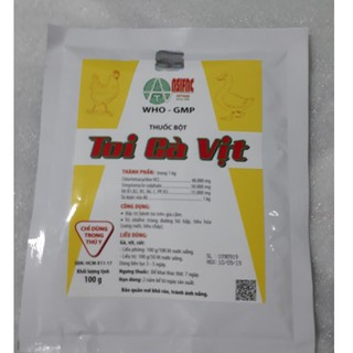 Toi gà, vịt gói 100g