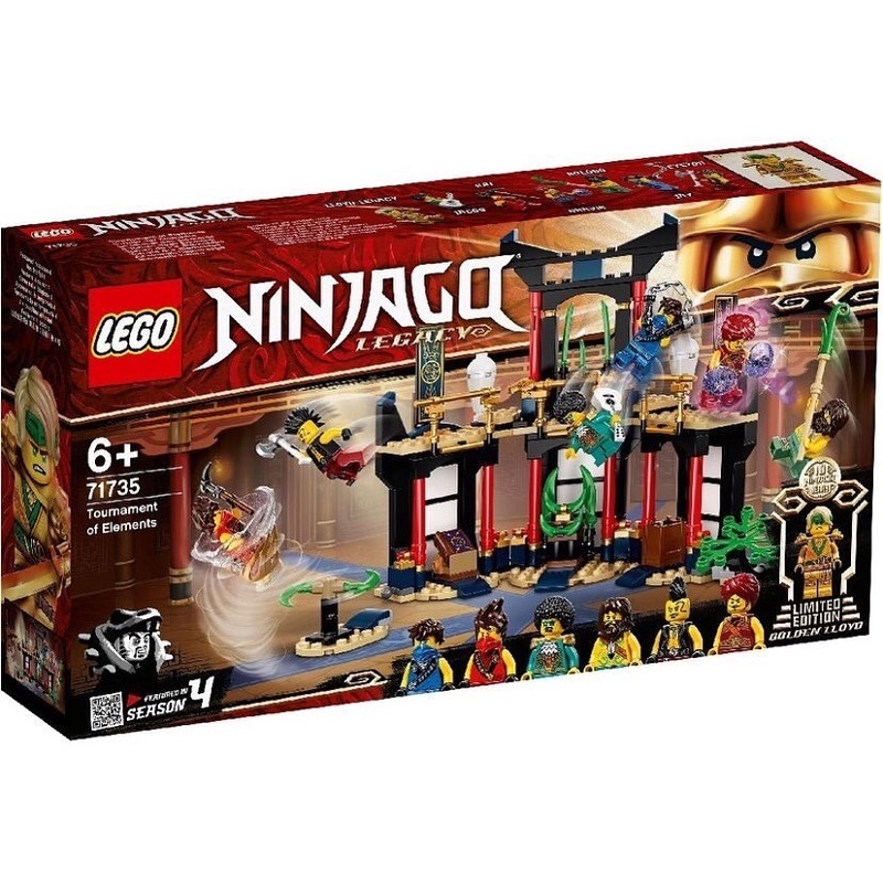 Đồ chơi Lắp Ráp LEGO Ninjago 71735 Giải Đấu Của Những Bậc Thầy