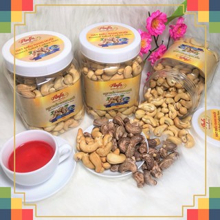 500gr hạt điều rang muối loại a việt nam không vỏ lụa