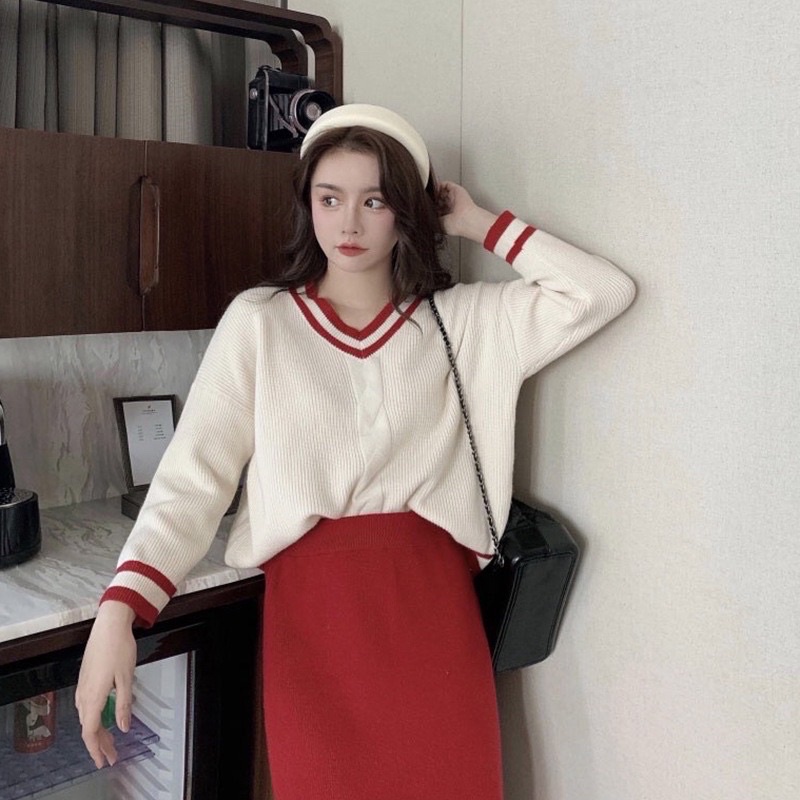 Set váy len thời trang