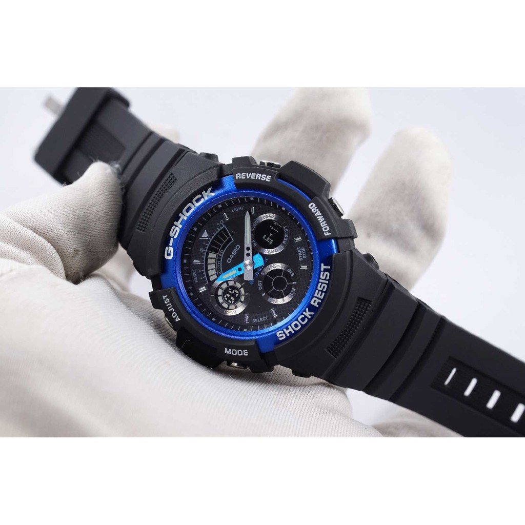 Đồng Hồ Casio Nam Dây Nhựa GSHOCK AW-591-2ADR Chính Hãng
