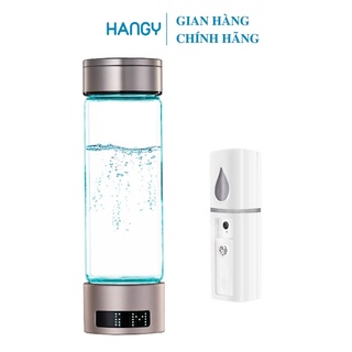 Bình tạo nước ion kiềm giàu hydro tốt cho sức khỏe Cypler nhập khẩu Hangy [tặng máy phun sương nano mini]