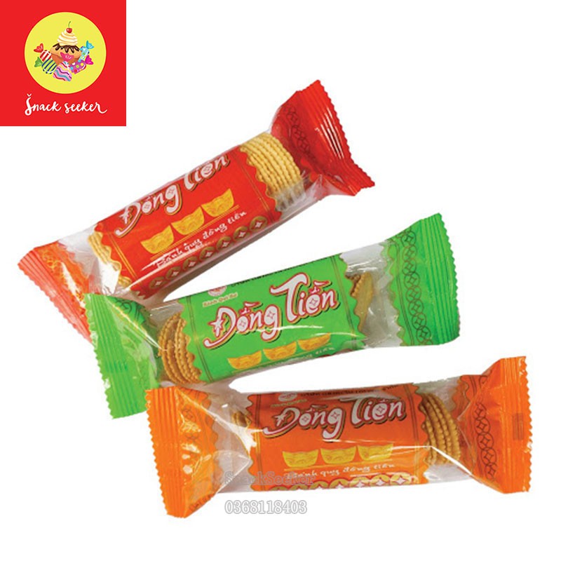 Bánh quy đồng tiền- Ăn vặt tuổi thơ-Snackseeker