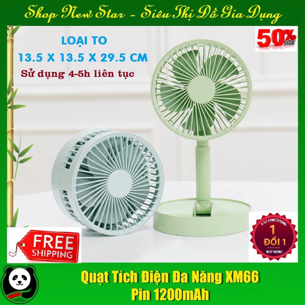 Quạt gấp gọn mini tích điện nhỏ ngọn dễ mang đi mọi nơi  3 tốc độ gió làm mát, cổng USB