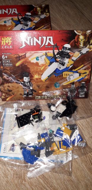 Lắp ráp 1 hộp LegoNinja 31143 có nhiều chi tiết bằng nhựa ABS